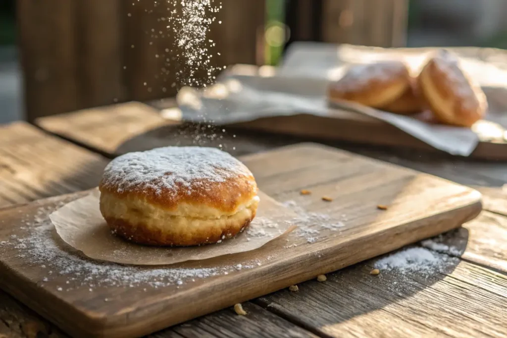 What are the ingredients for fried dough?